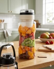 Mini Mixeur Blender Portable XXL – 2 Litres | Vos Smoothies & Shakes Partout avec Vous
