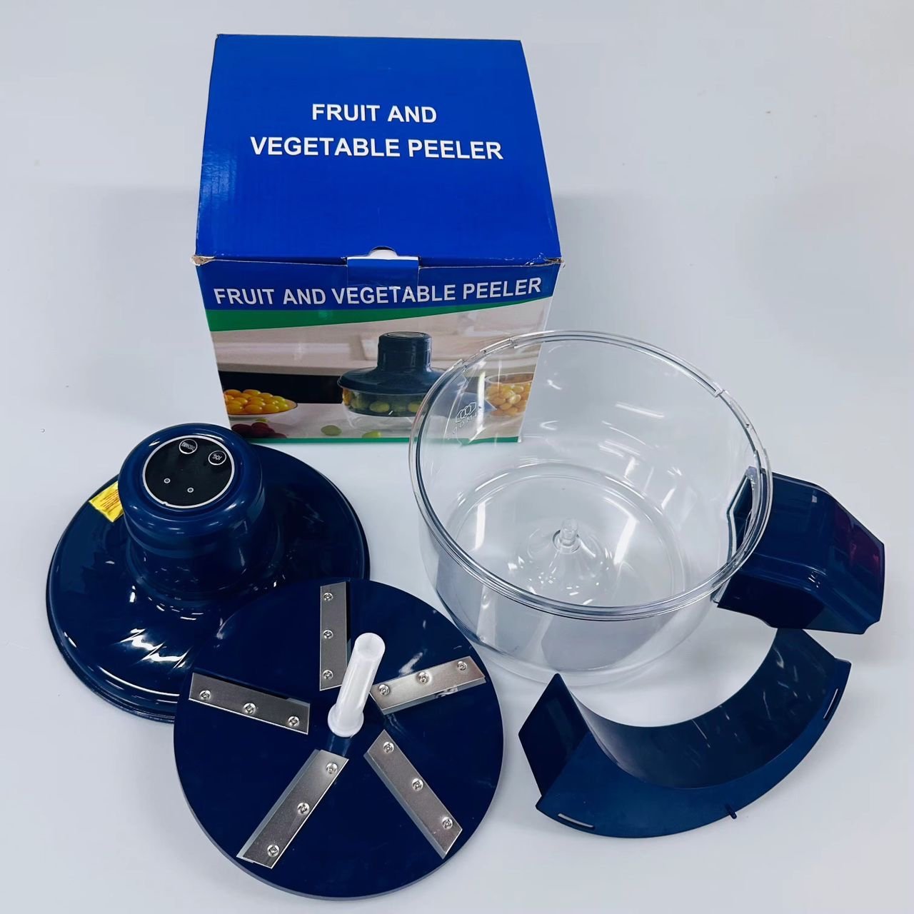 Éplucheur Électrique Automatique – Robot Épluche-Fruits et Légumes Express